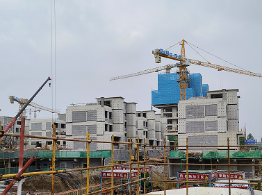 蓝波湾壹号施工现场